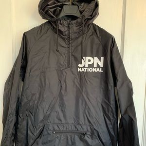 Nylon anorak!